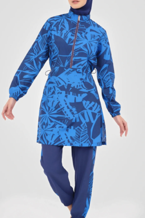 Tropical Modest Swimwear Set